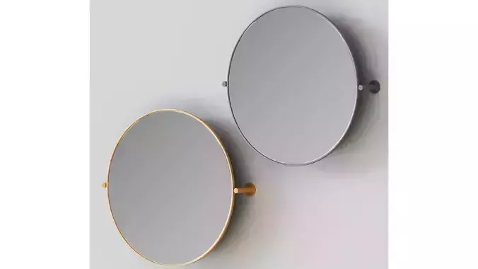 Pivot Wall Mirror - Round