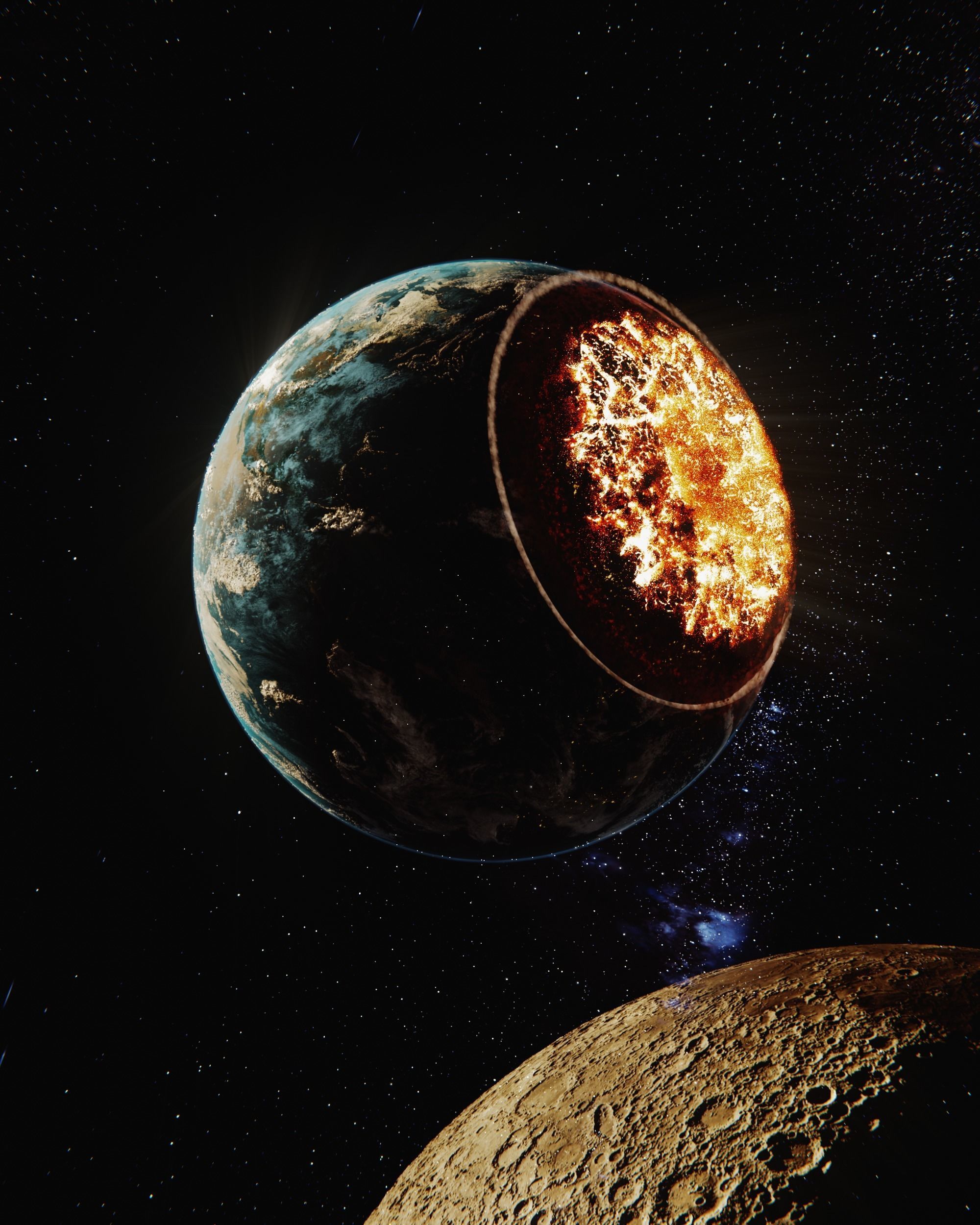 Procedurally Exploding Planets 3D model_14