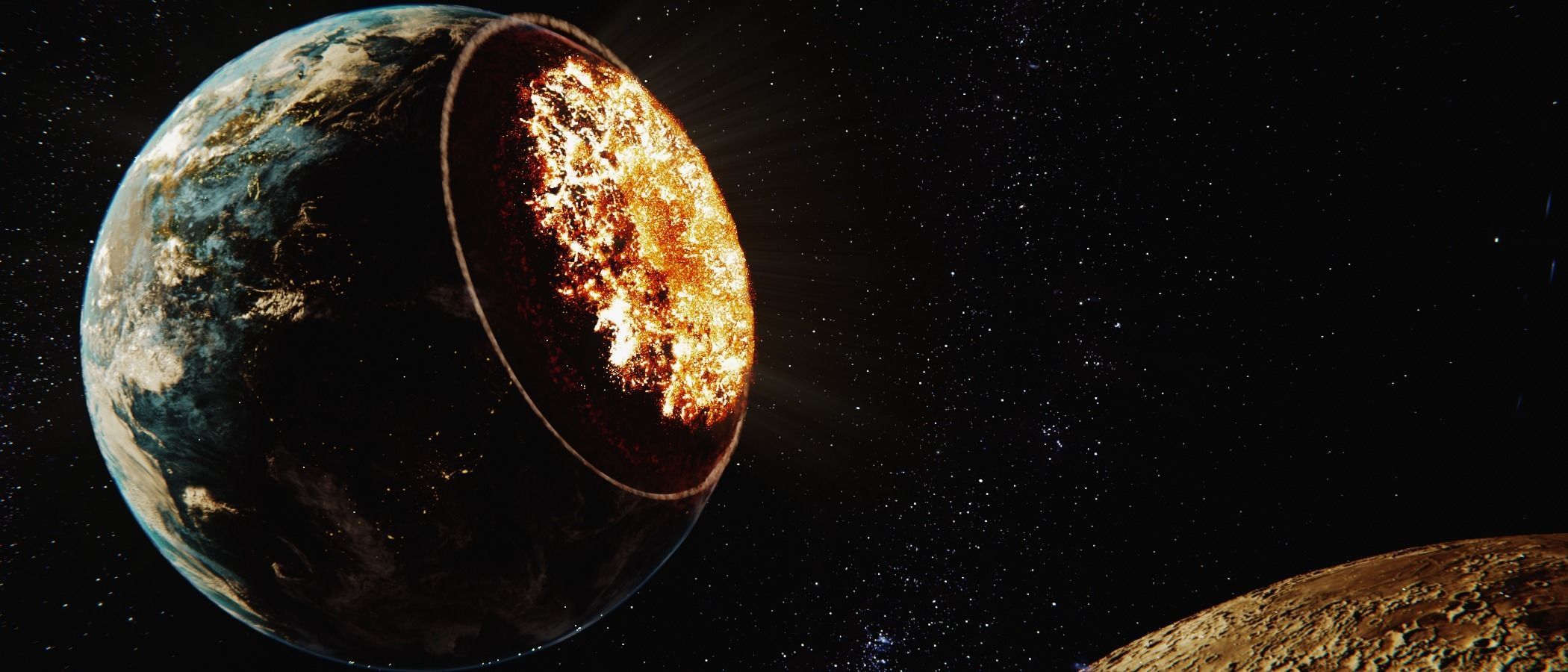 Procedurally Exploding Planets 3D model_12