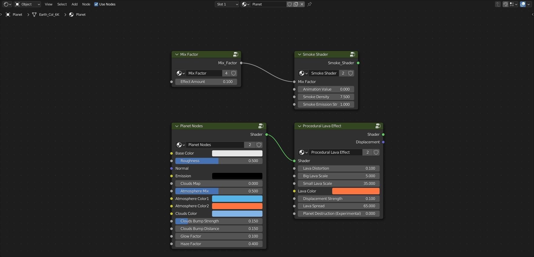 Procedurally Exploding Planets 3D model_28