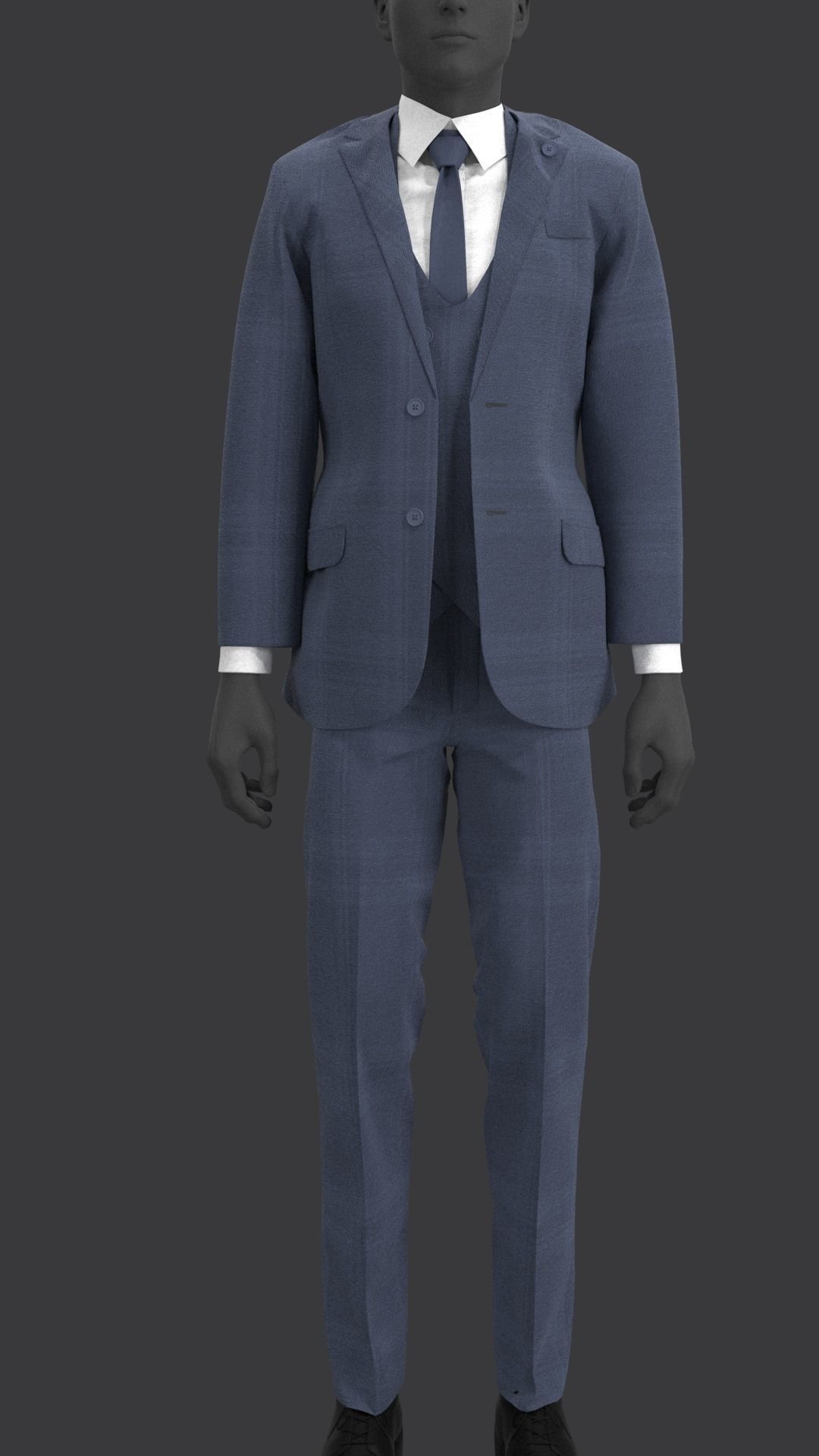 3 Suits And Jackets Models 3D model_14
