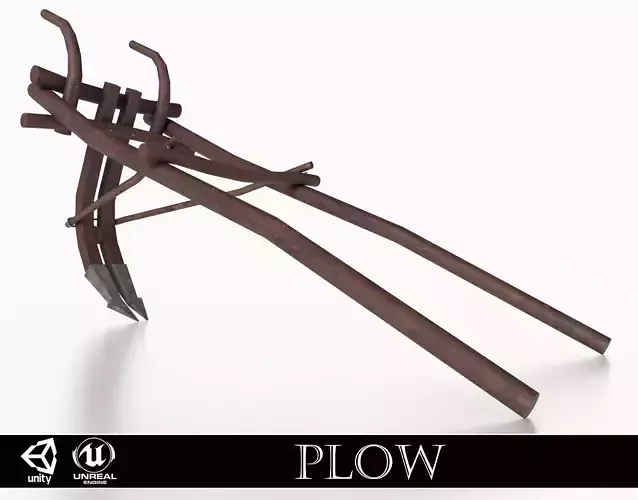 Western - Wooden Plow