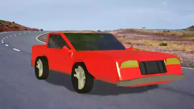 Low Poly Default Car