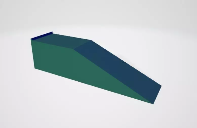 1-18 Scale Ramp for dioramas 3D model_0