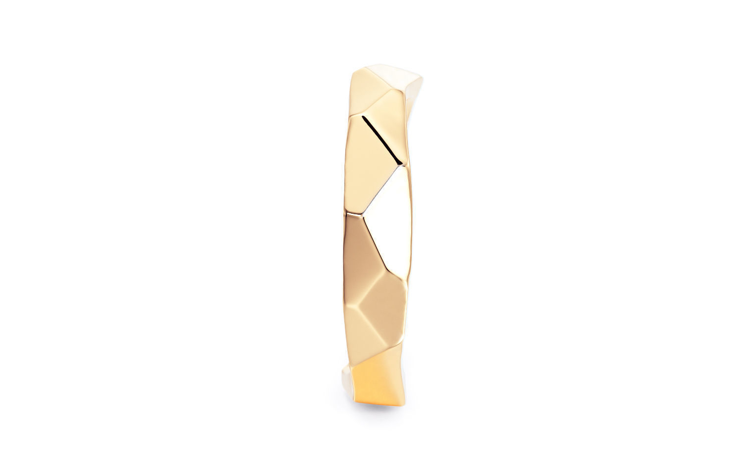 geometric gold ring 3D print model_5