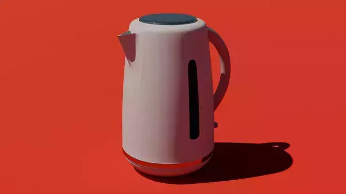 Electric Kettle 3D Model - Free High-Poly