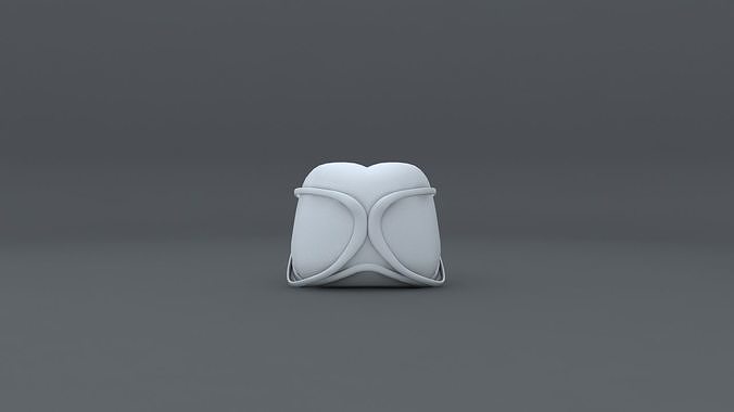 Giorgetti Hug Chair Low-poly 3D model