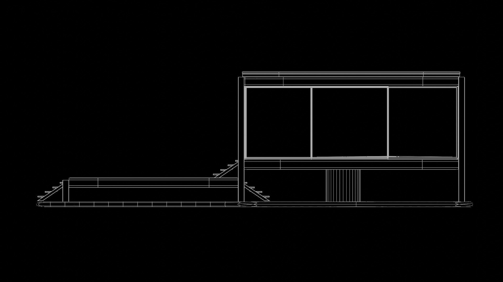 Farnsworth House 3D model_4