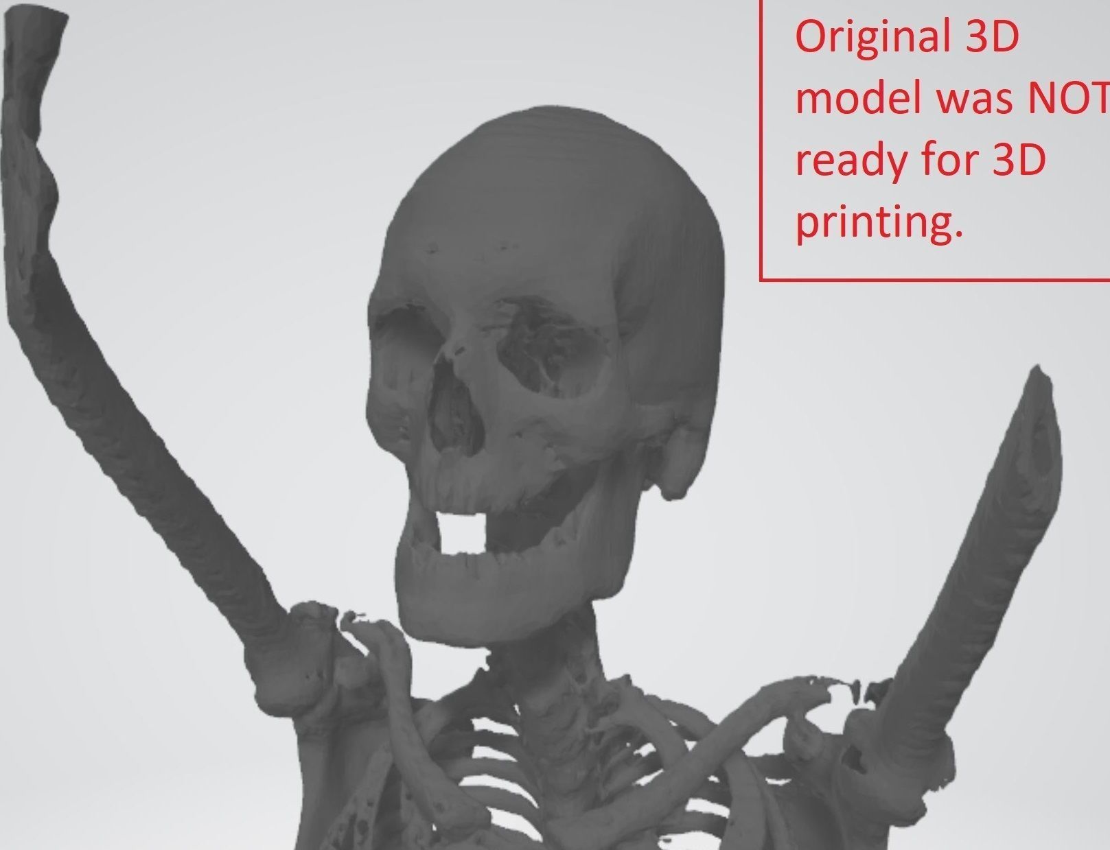 Halloween Skull Earphones - Earpods Holder Storage-3D printable Free 3D print model_3