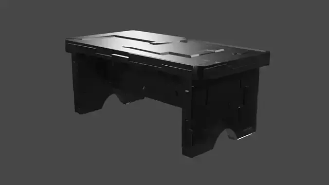 The Future of Scifi Stool Concept 3D model