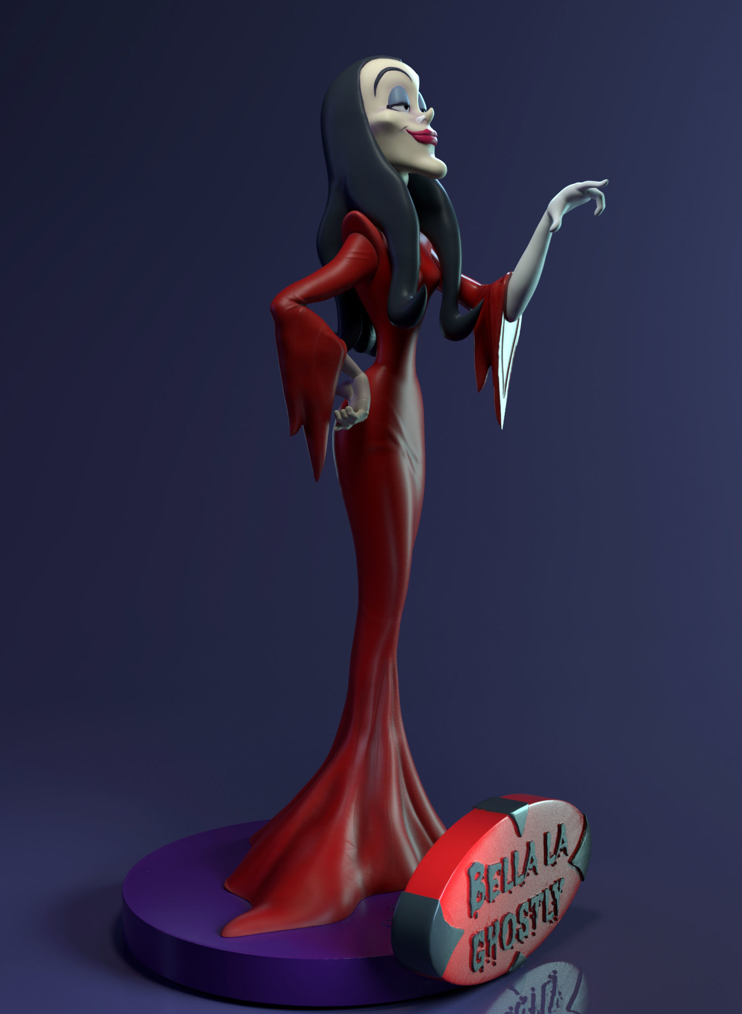 Bella La Ghostly - Groovie Goolies - 20Cm 3D print model_1