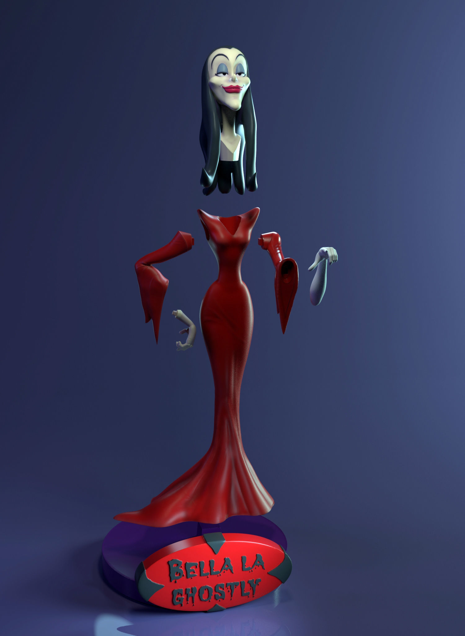 Bella La Ghostly - Groovie Goolies - 20Cm 3D print model_4