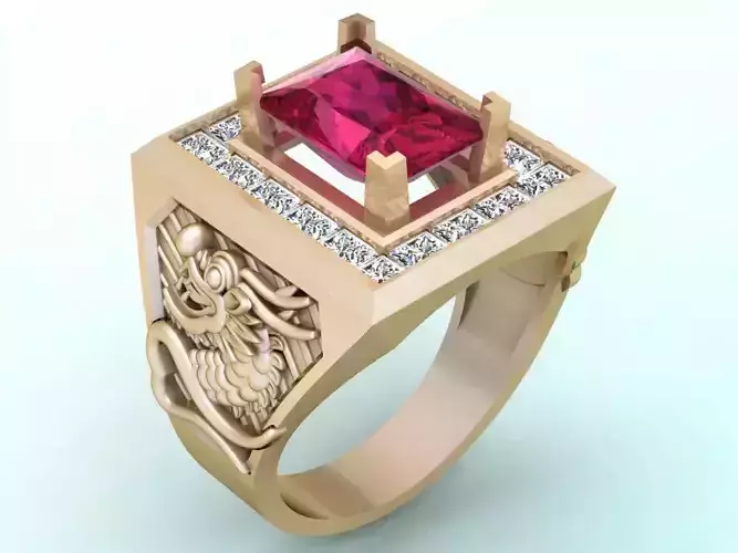 Dragon Rings - Men ring - N572