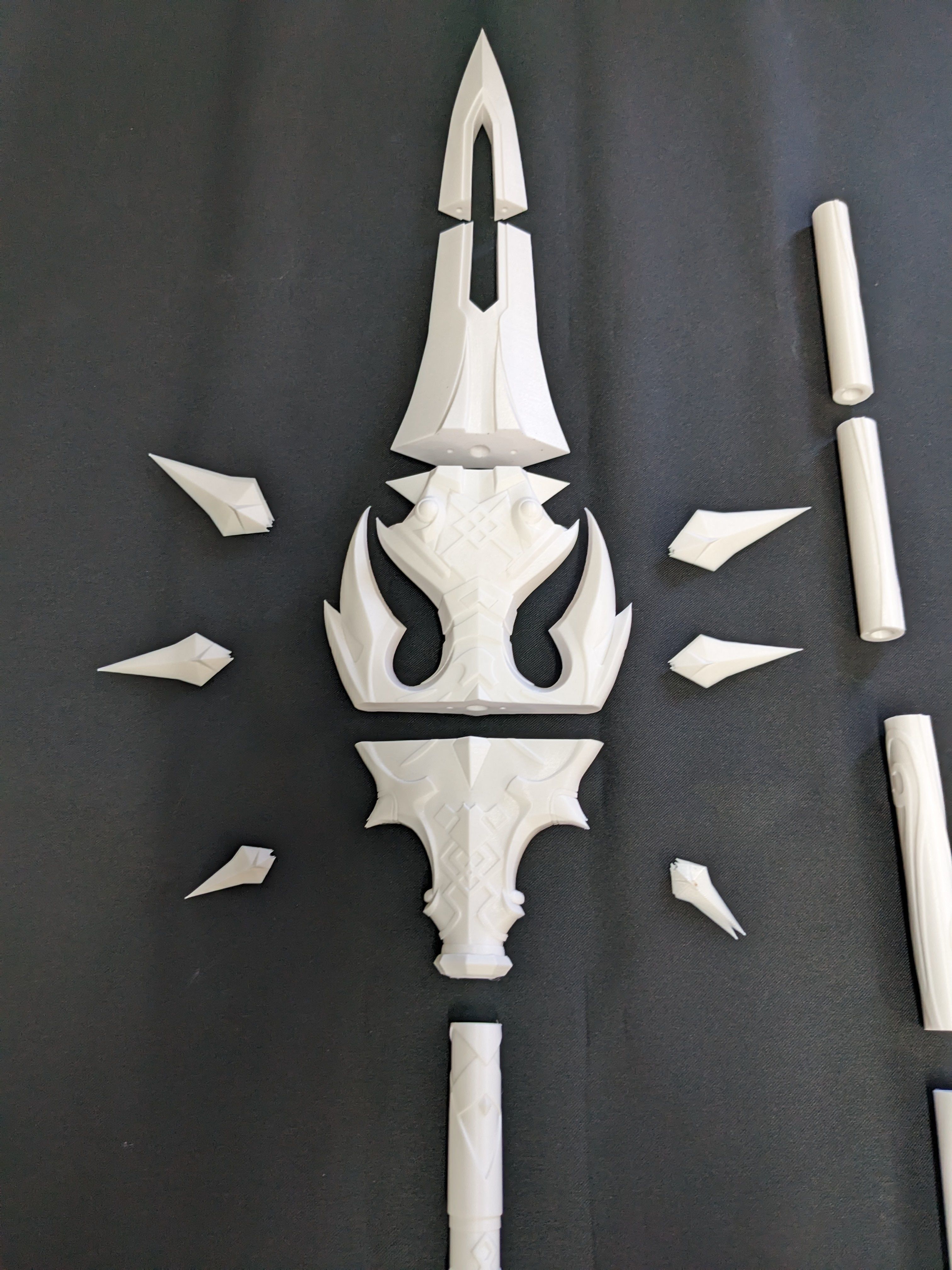 Primordial Jade Spear - Genshin Impact Cosplay - Xiao Cosplay 3D print model_6