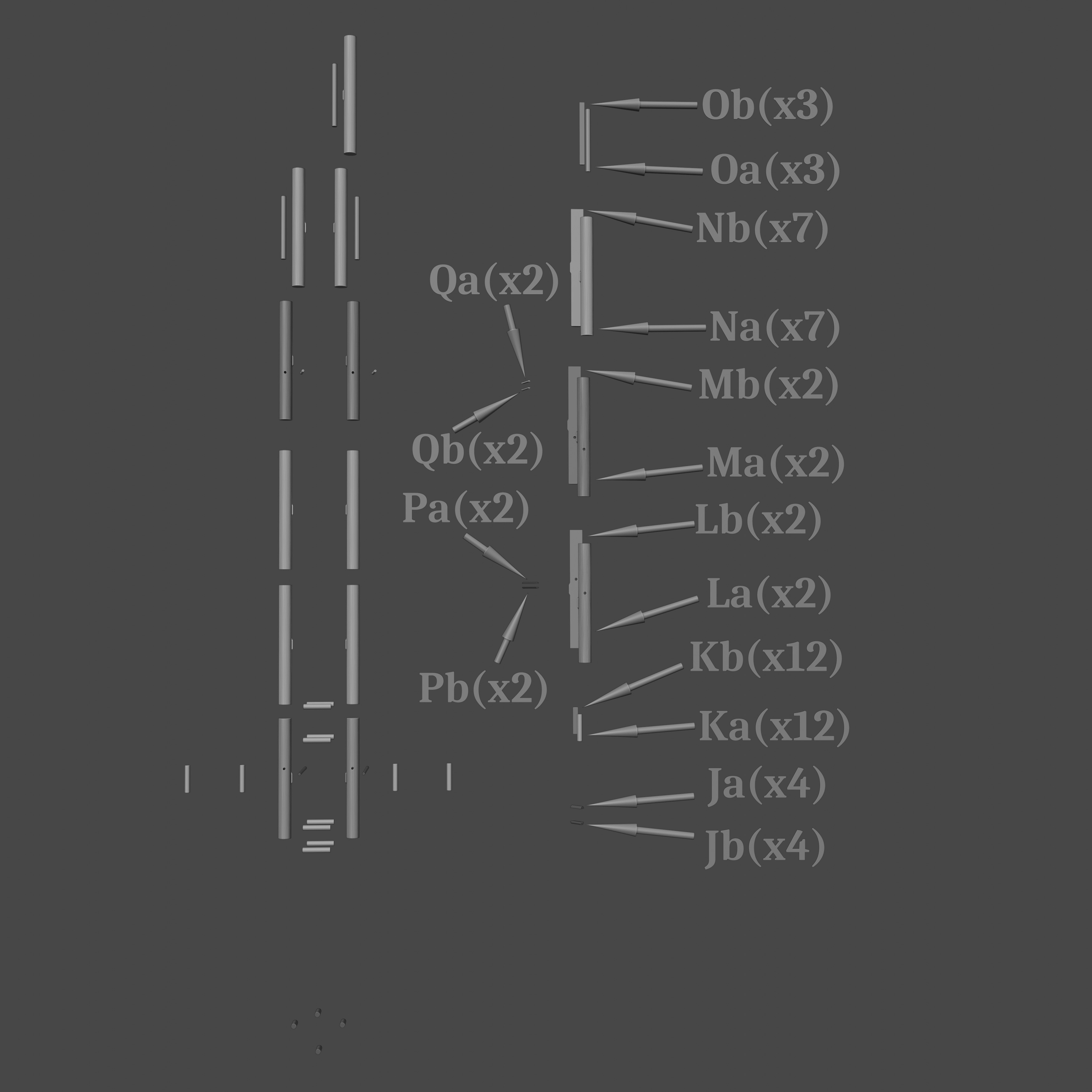 Wolfs Gravestone Sword - Diluc Cosplay - Genshin Impact Cosplay 3D print model_2