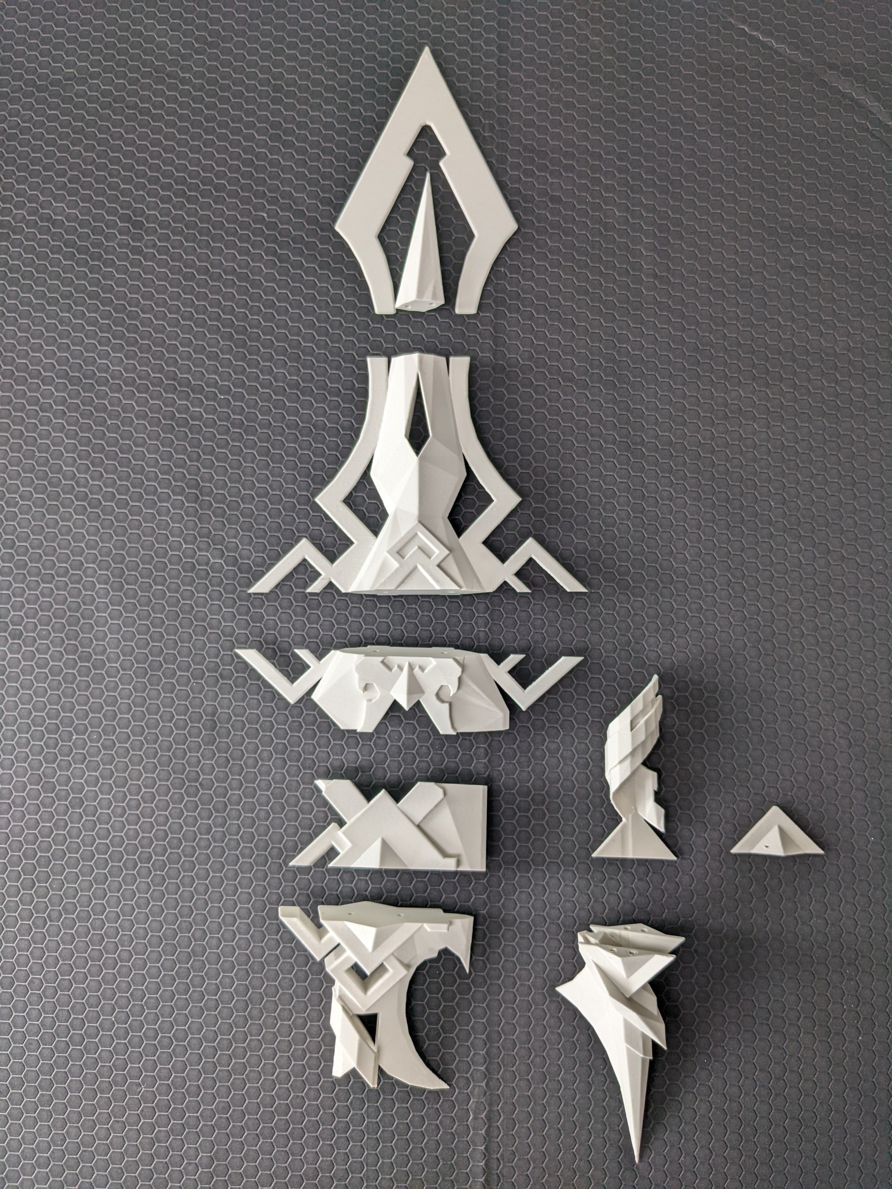 Vortex Vanquisher Spear -Zhongli Cosplay -Genshin Impact Cosplay 3D print model_2