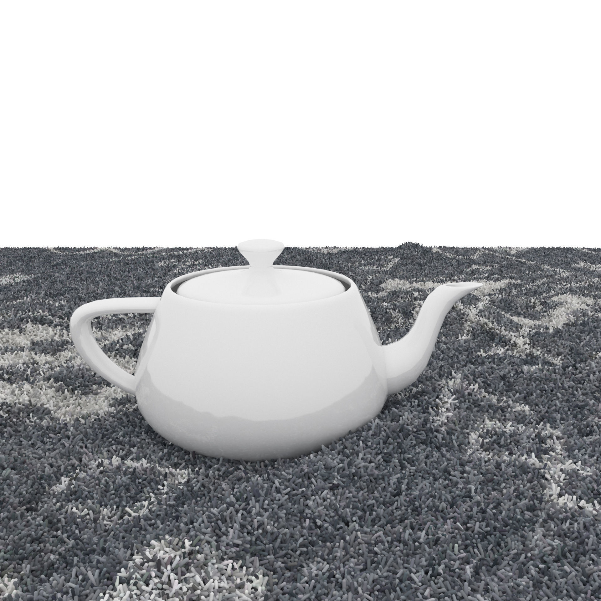 Rugs No 395 Low-poly 3D model_7