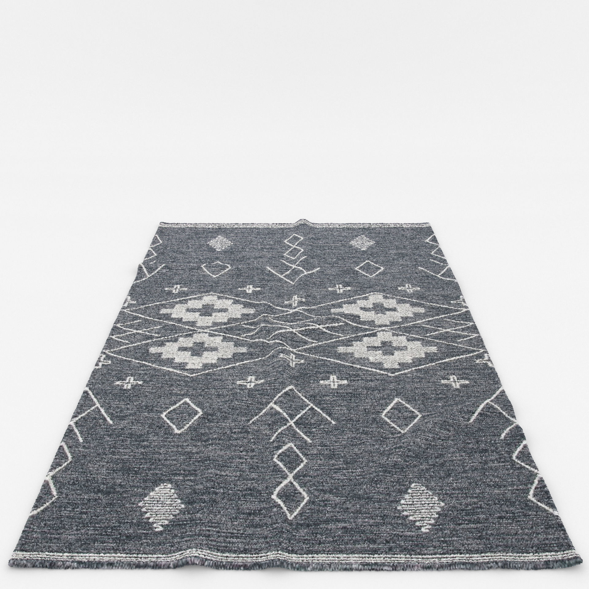 Rugs No 395 Low-poly 3D model_6