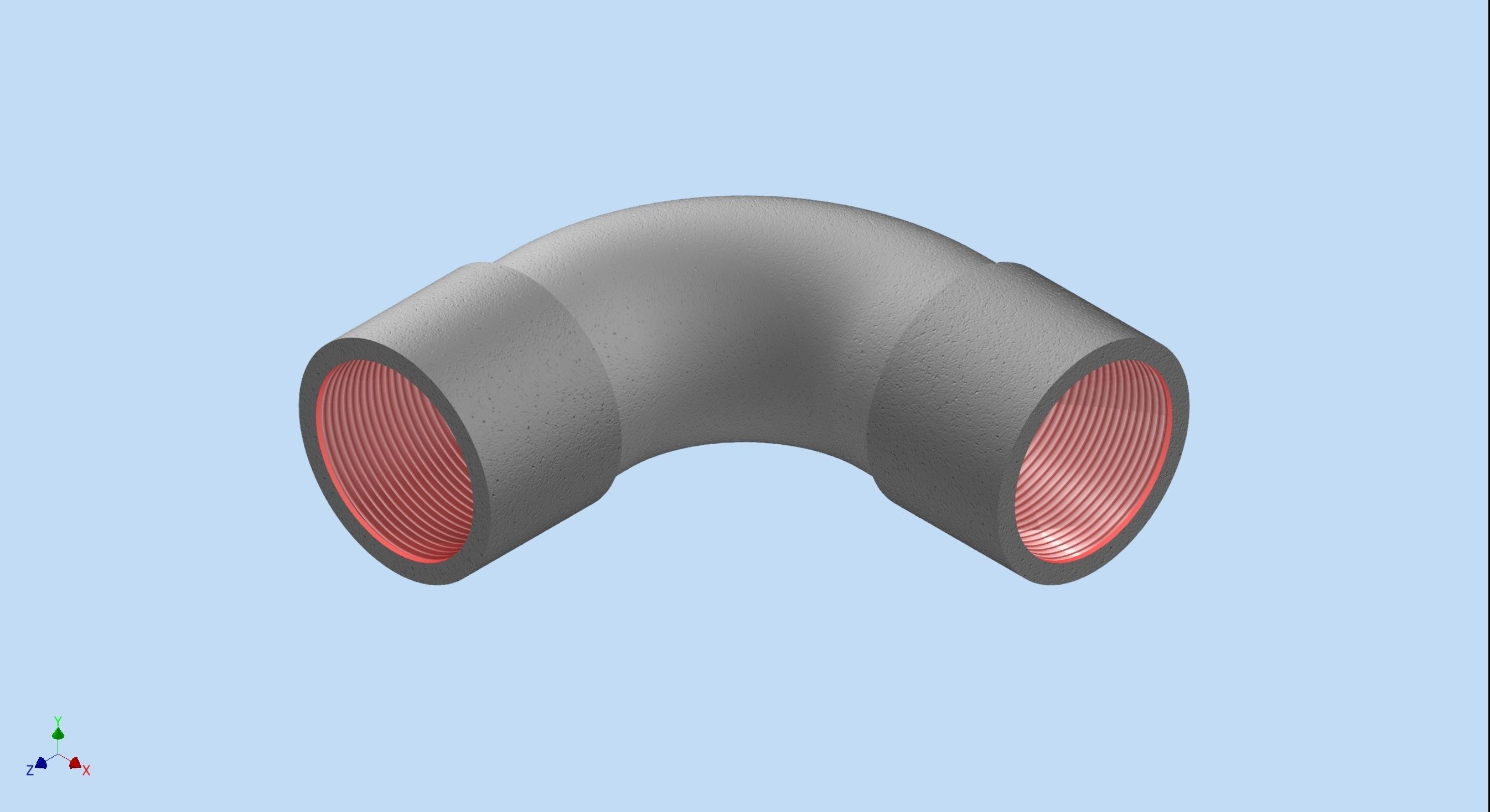 MEP MISC PIPE ELBOW  3D print model_4