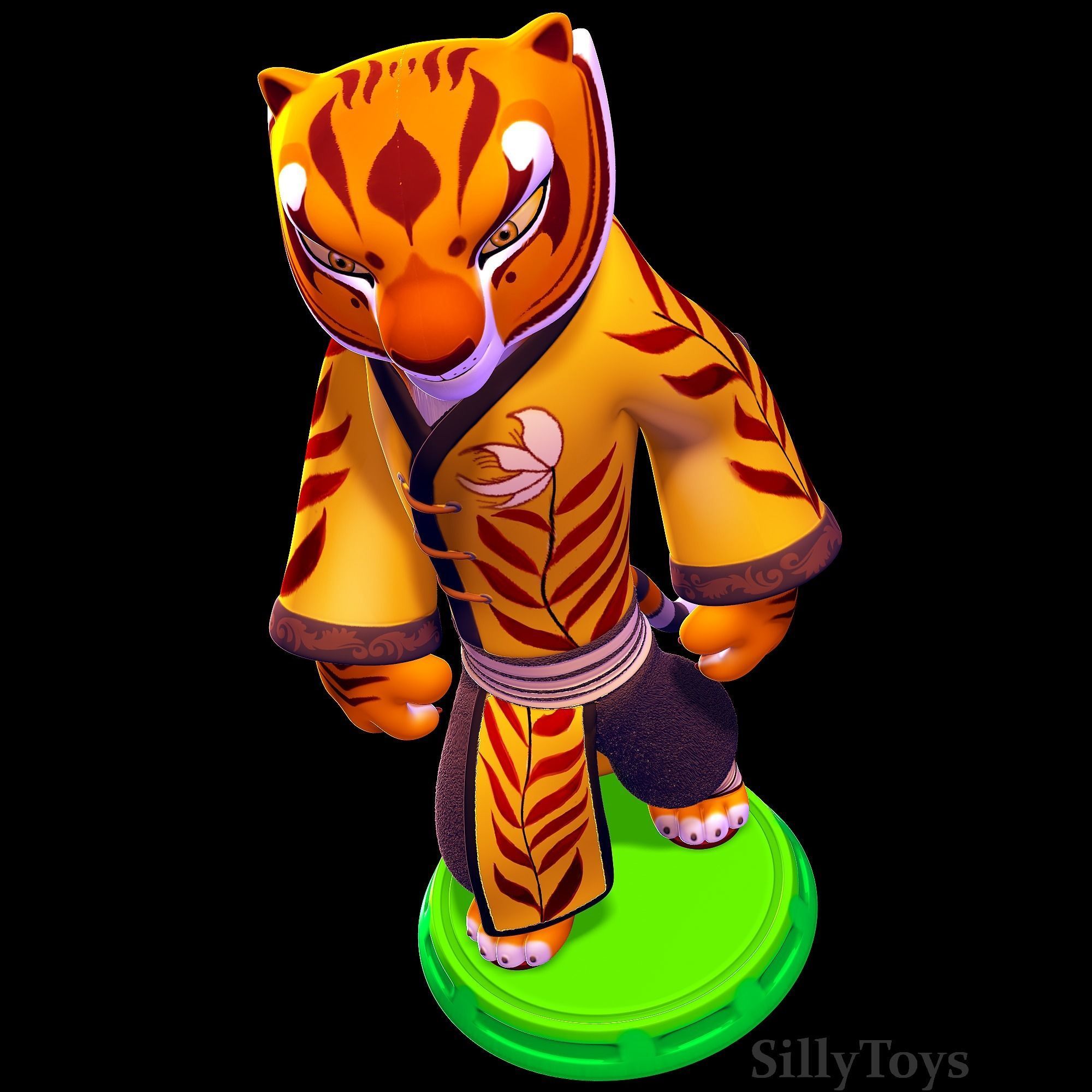 Tigress - Kung Fu Panda 3 3D print model_4