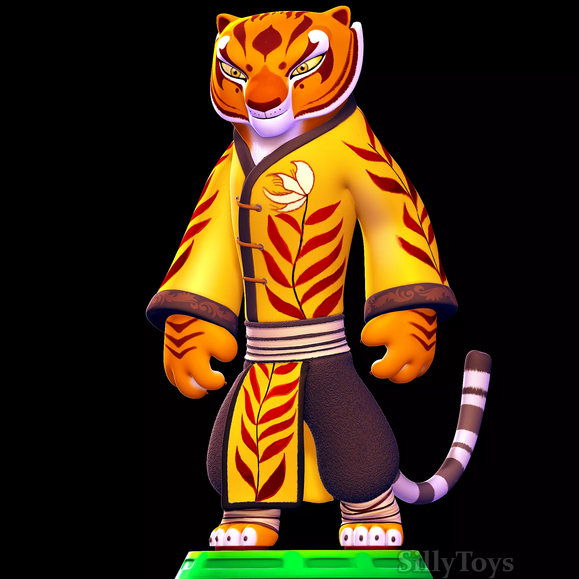 Tigress - Kung Fu Panda 3 3D print model_0