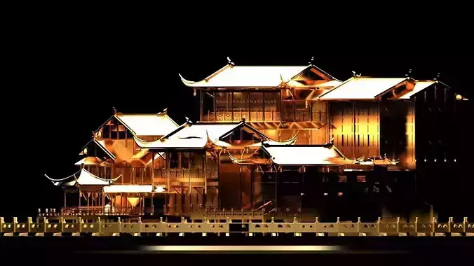 Chinese ancient house 