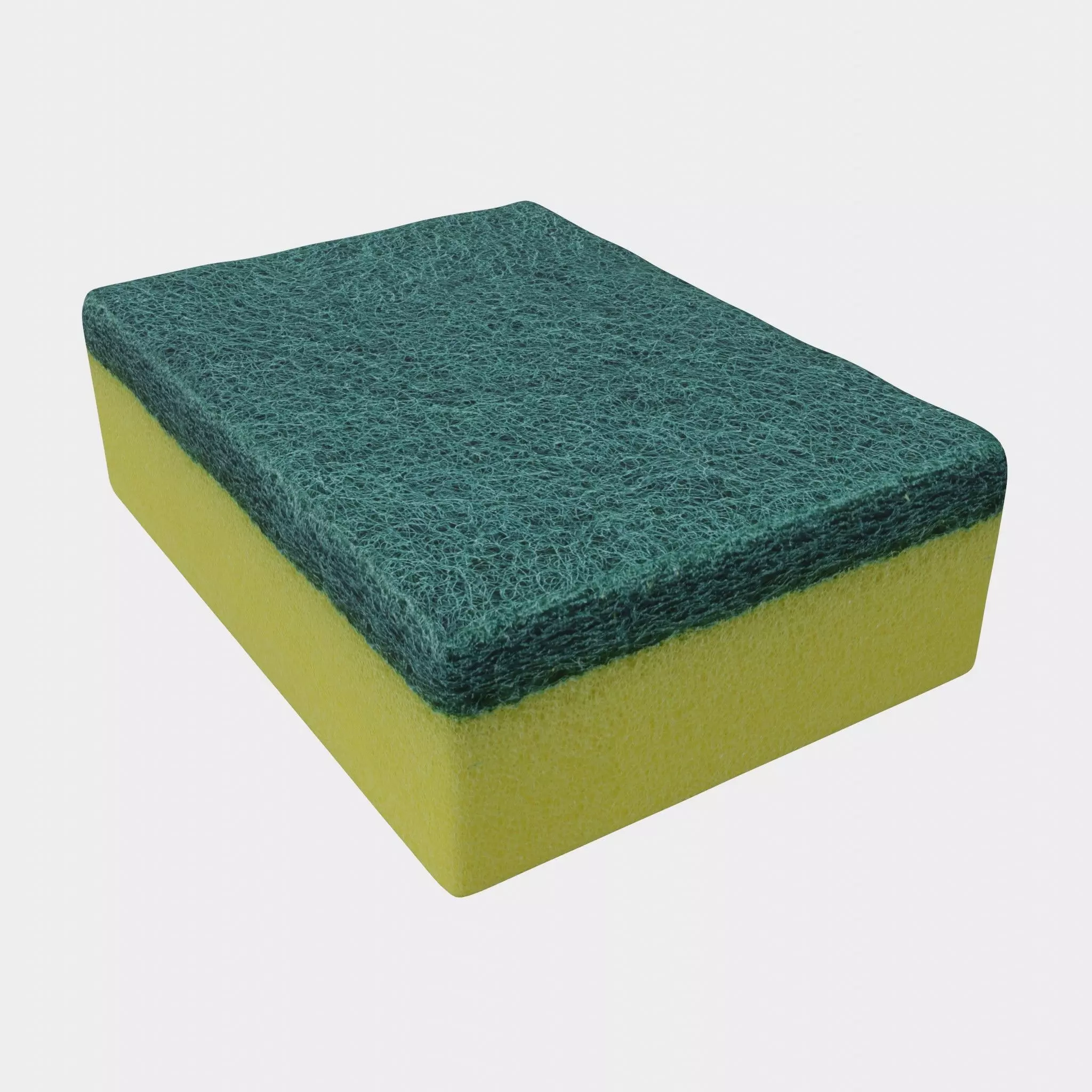 Kitchen Sponge 3D model_0