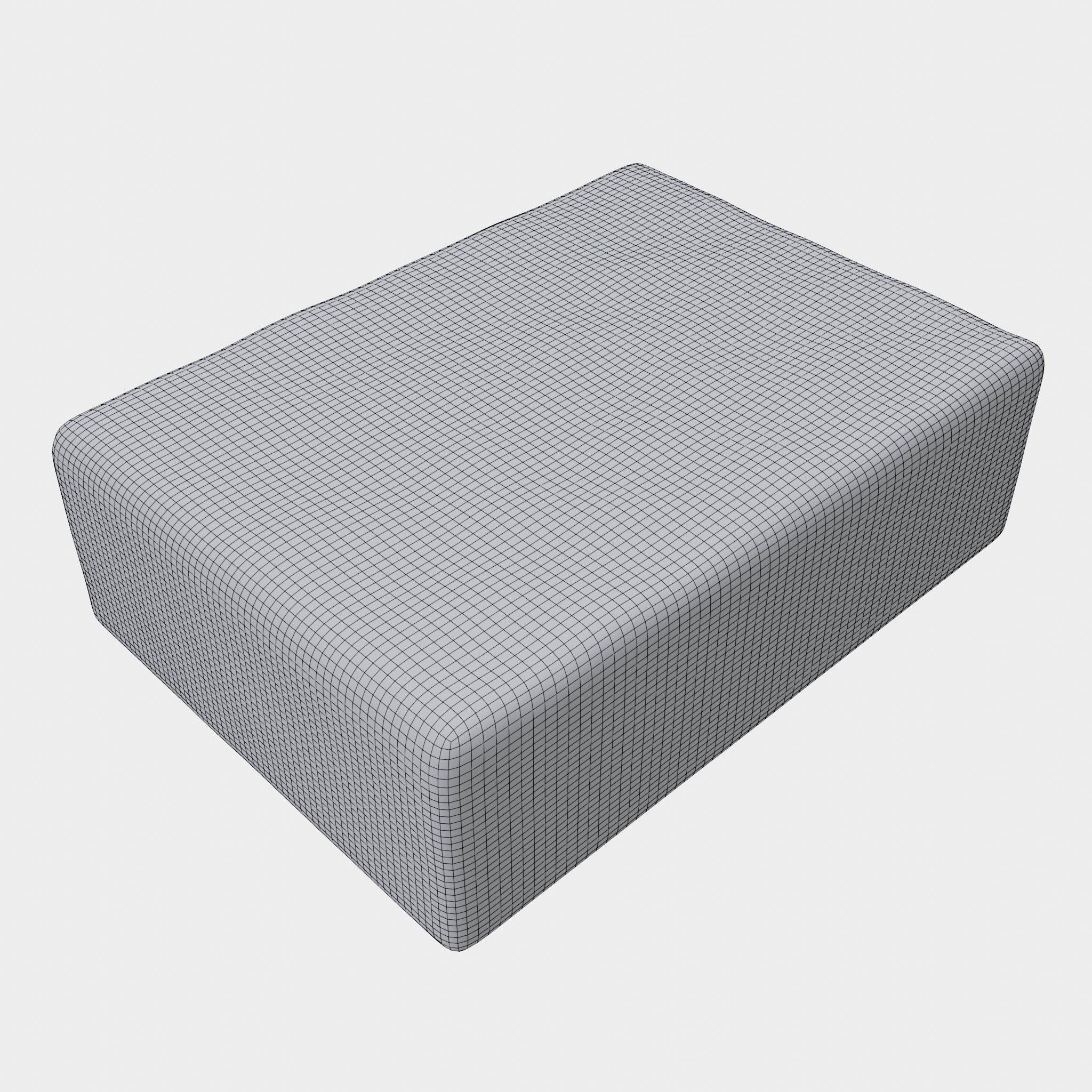 Kitchen Sponge 3D model_4