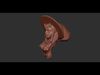 Orc Witch Free 3D print model_1