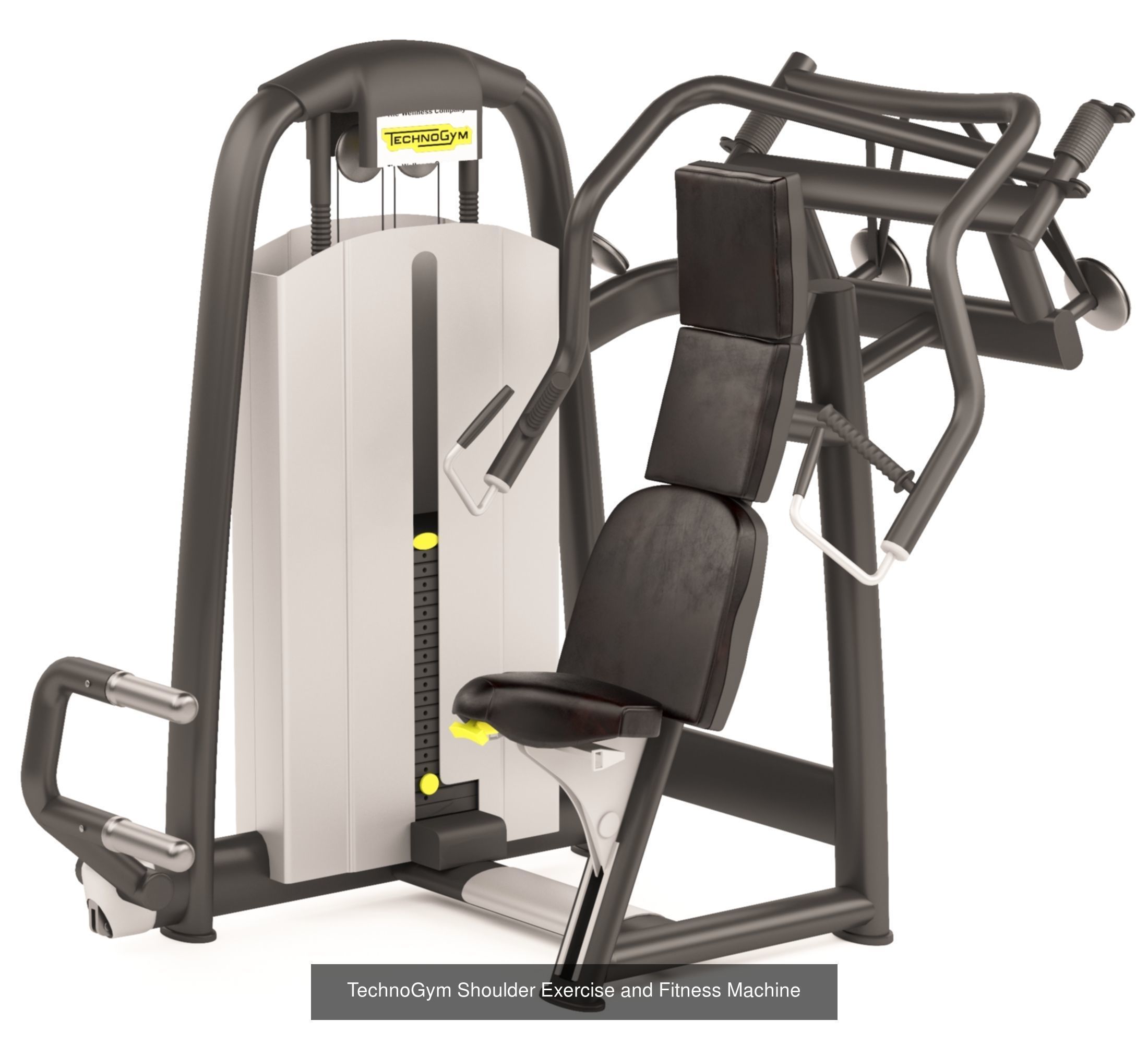 Technogym and unbranded exercise equipment 3D Model Collection_4