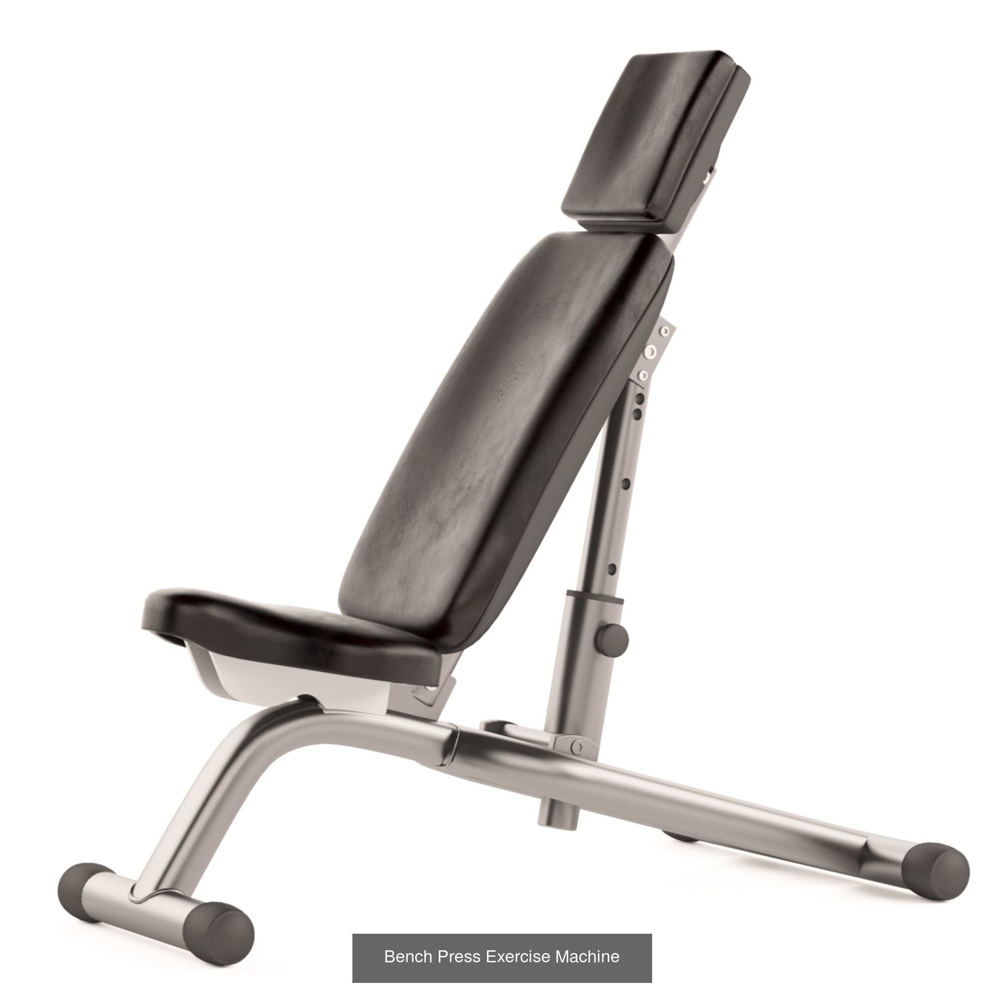 Technogym and unbranded exercise equipment 3D Model Collection_5