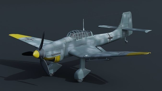 Ju-87 Stuka 3D model