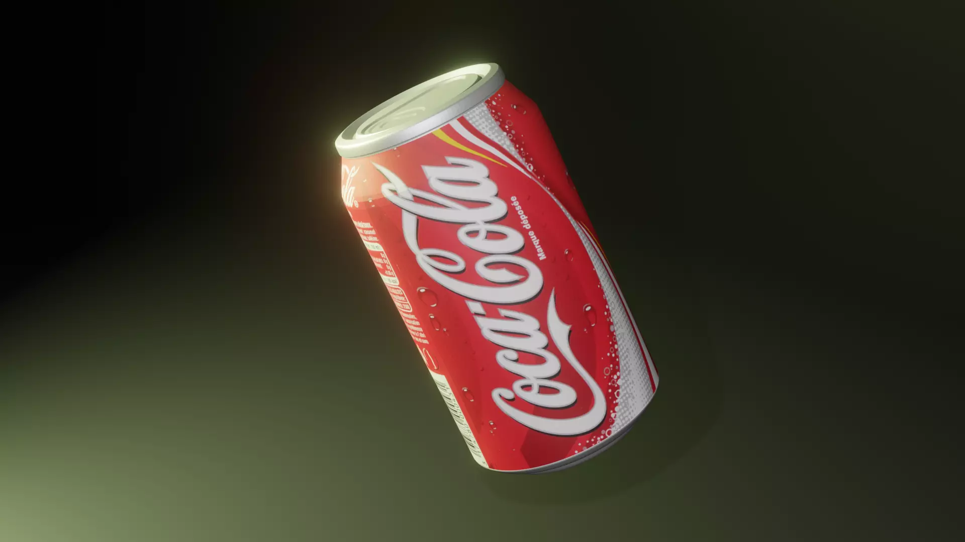 Coca-Cola 3d coca cola can Free 3D model