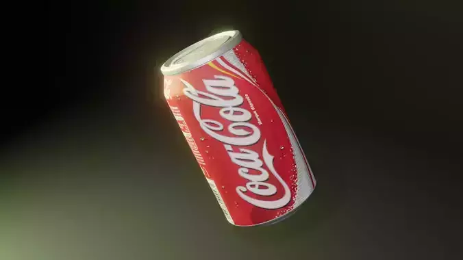 Coca-Cola 3d coca cola can