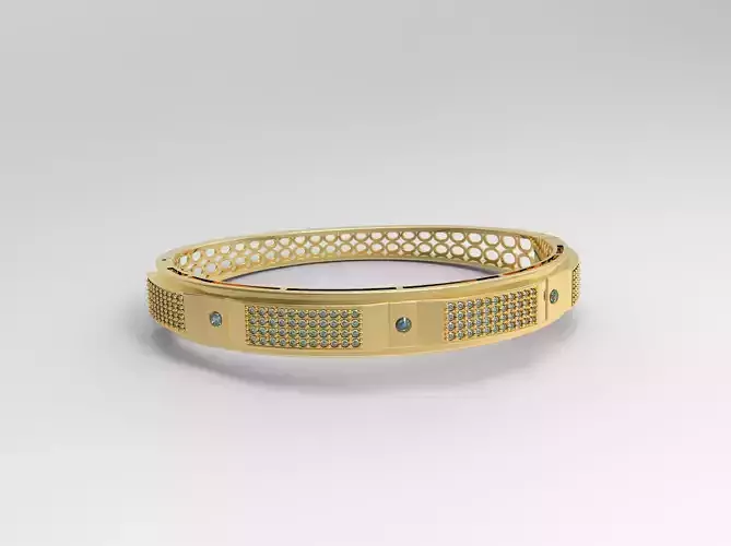 Grovy Diamond Bracelet 