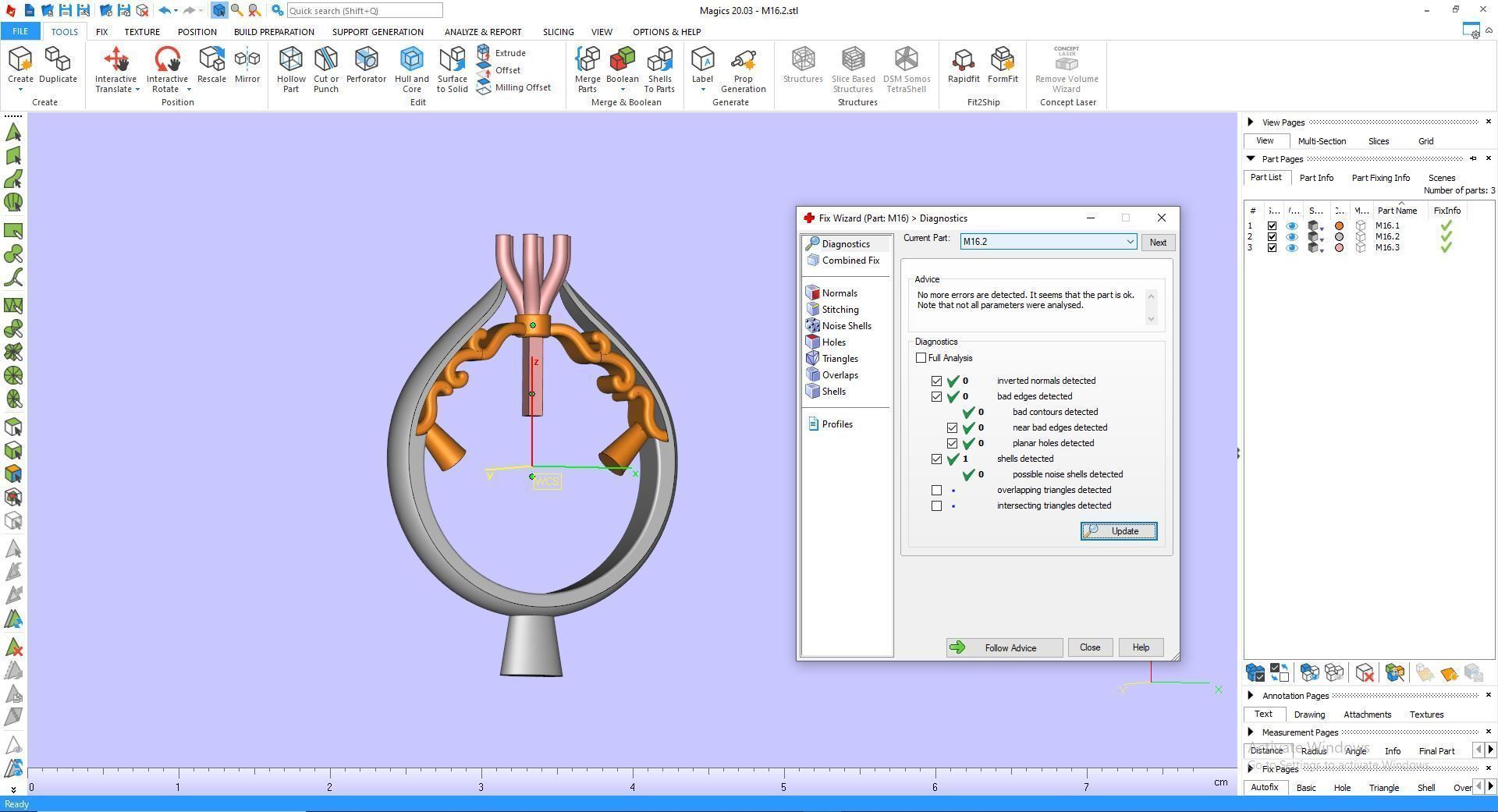 Ring M16 The luxury female ring with gem wedding 3D print model_20
