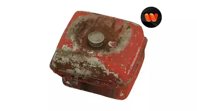 Rusty Fuel Tank Raw Scanned