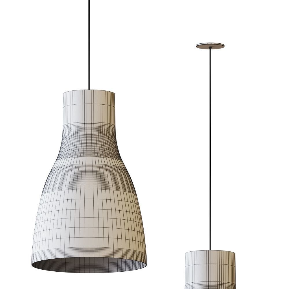 Cradle Bell Pendant Light by Kuzco Lighting 3D model_2