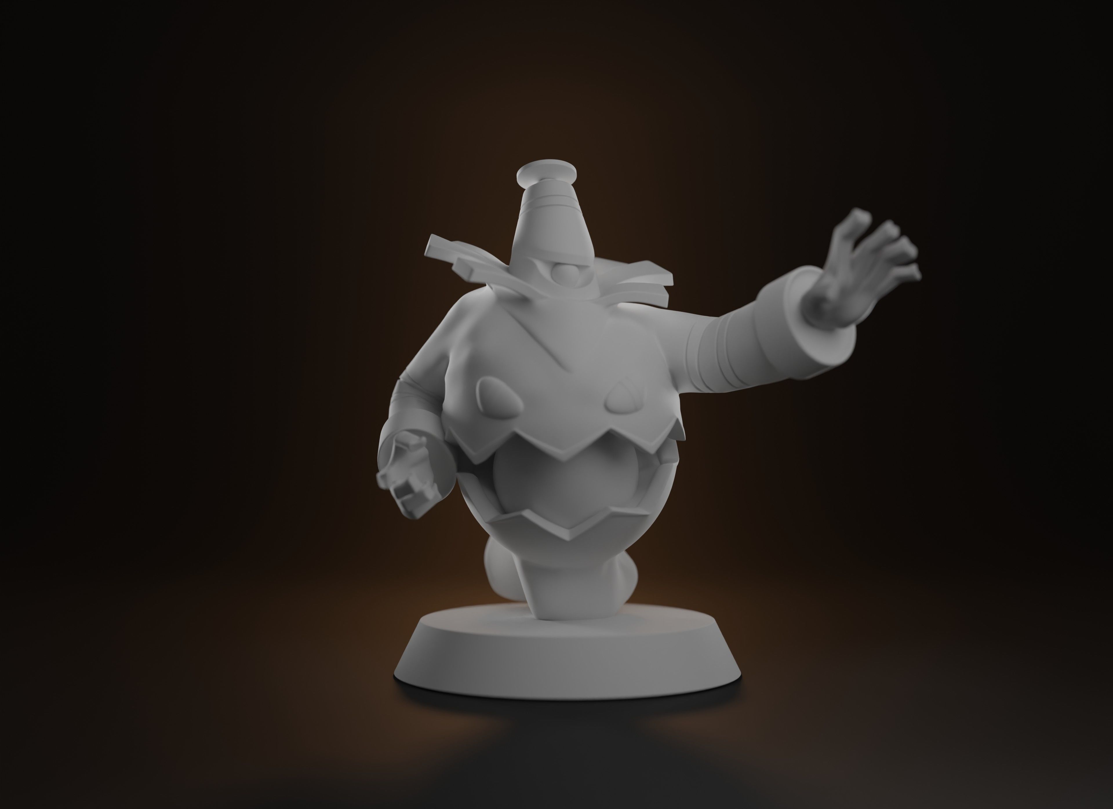 DUSKNOIR - 3D PRINTABLE POKEMON 3D print model_3