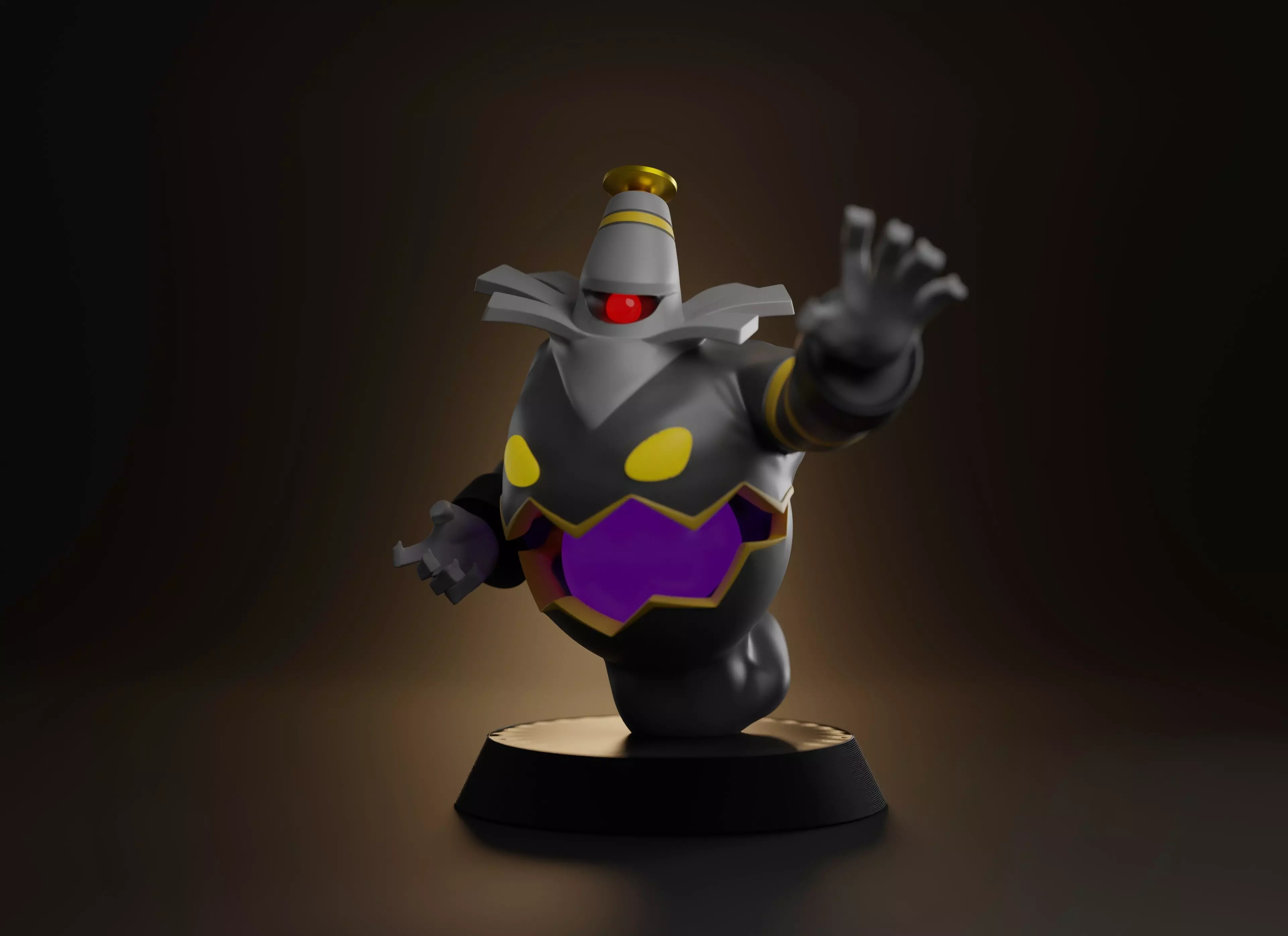 DUSKNOIR - 3D PRINTABLE POKEMON 3D print model_0
