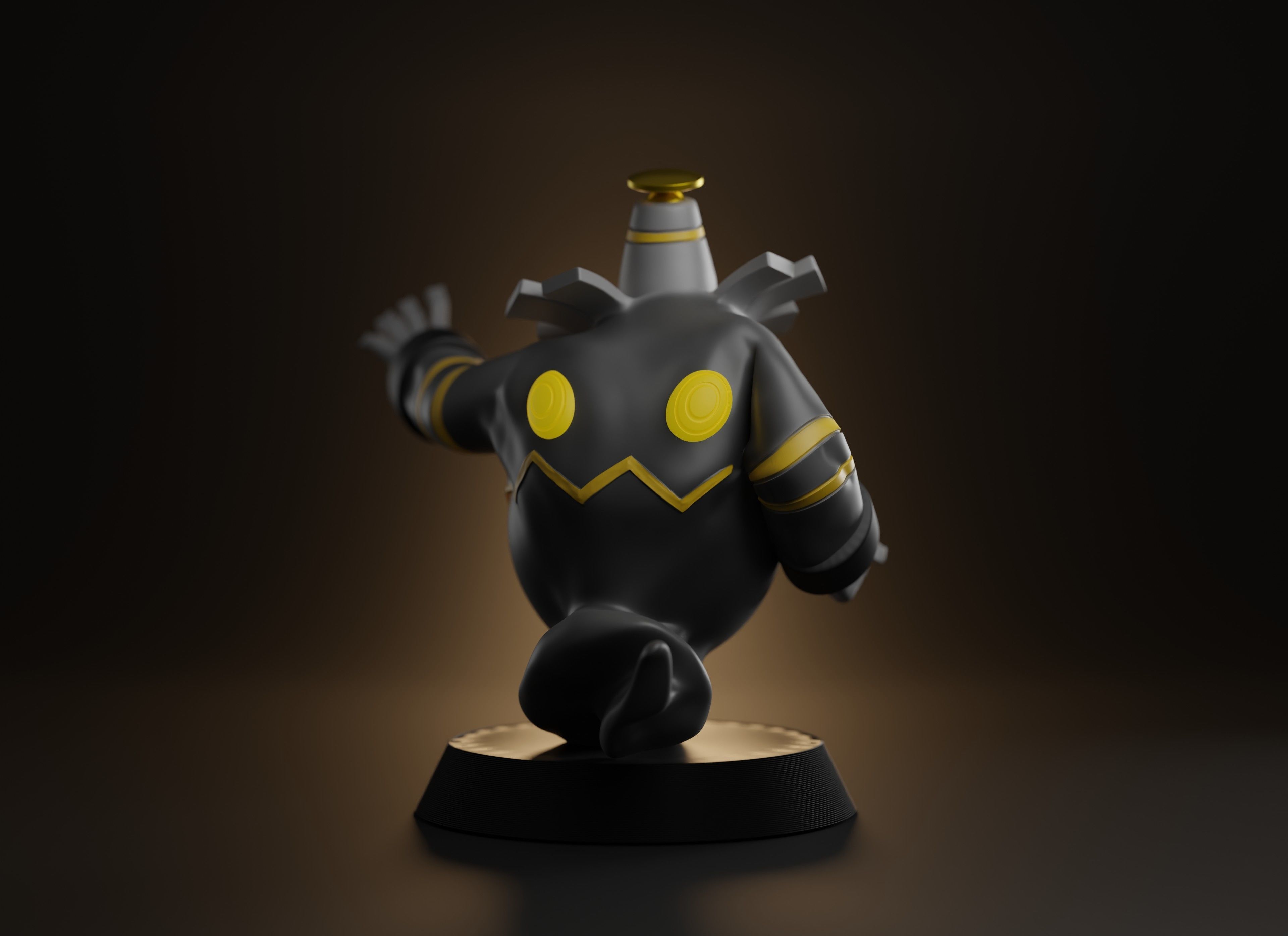 DUSKNOIR - 3D PRINTABLE POKEMON 3D print model_8