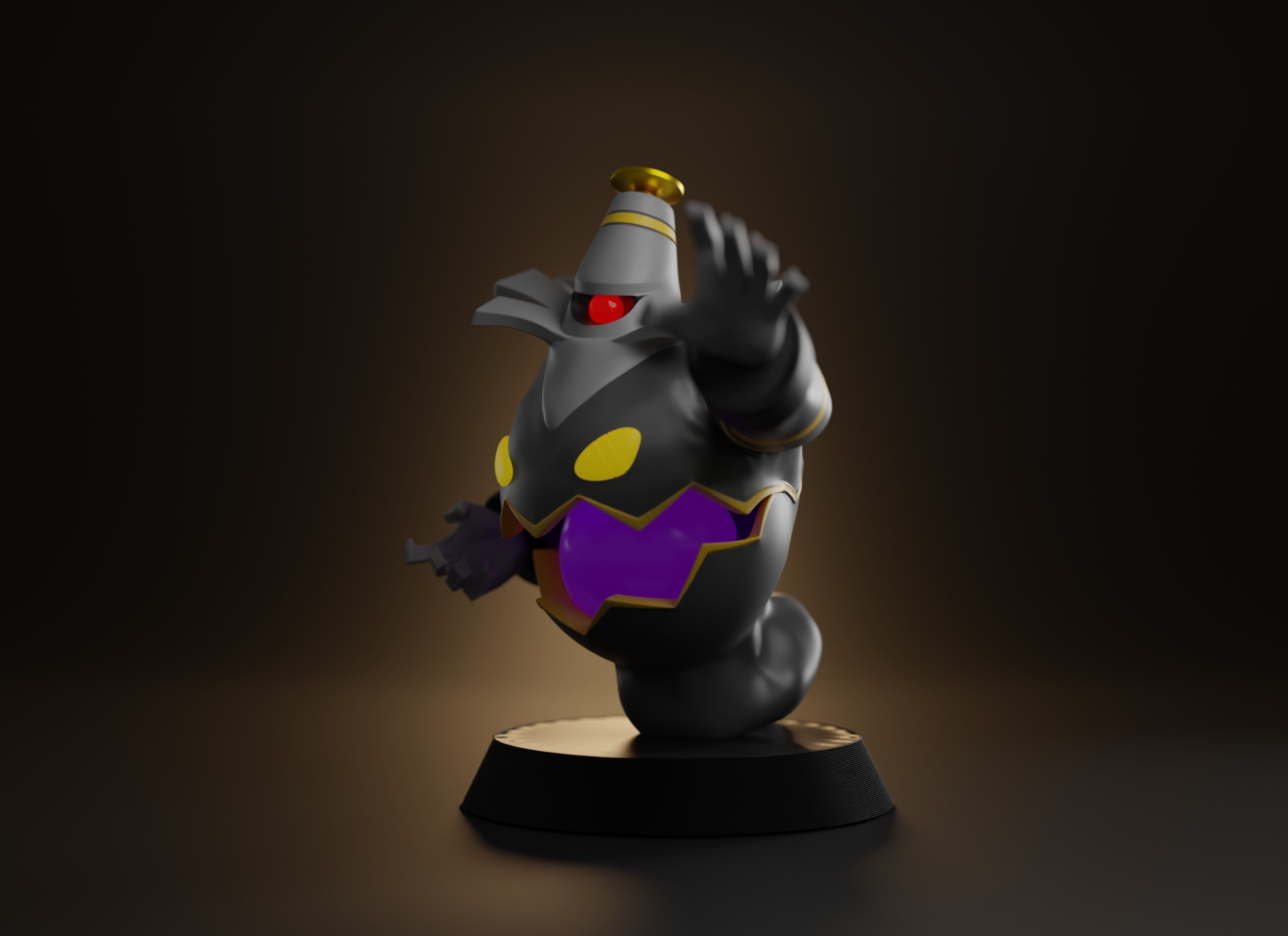 DUSKNOIR - 3D PRINTABLE POKEMON 3D print model_12