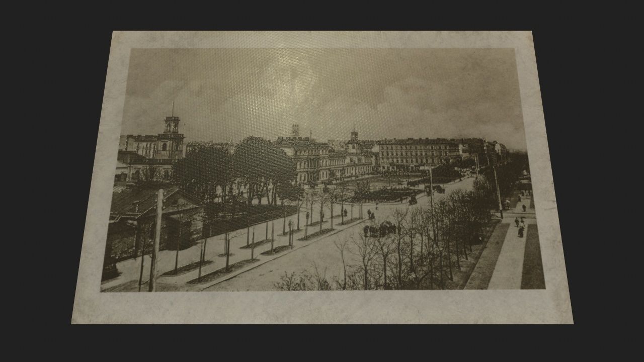 Old Book-Paper-Envelope-Cardboard-Photo - PBR Game Ready Low-poly 3D model_27