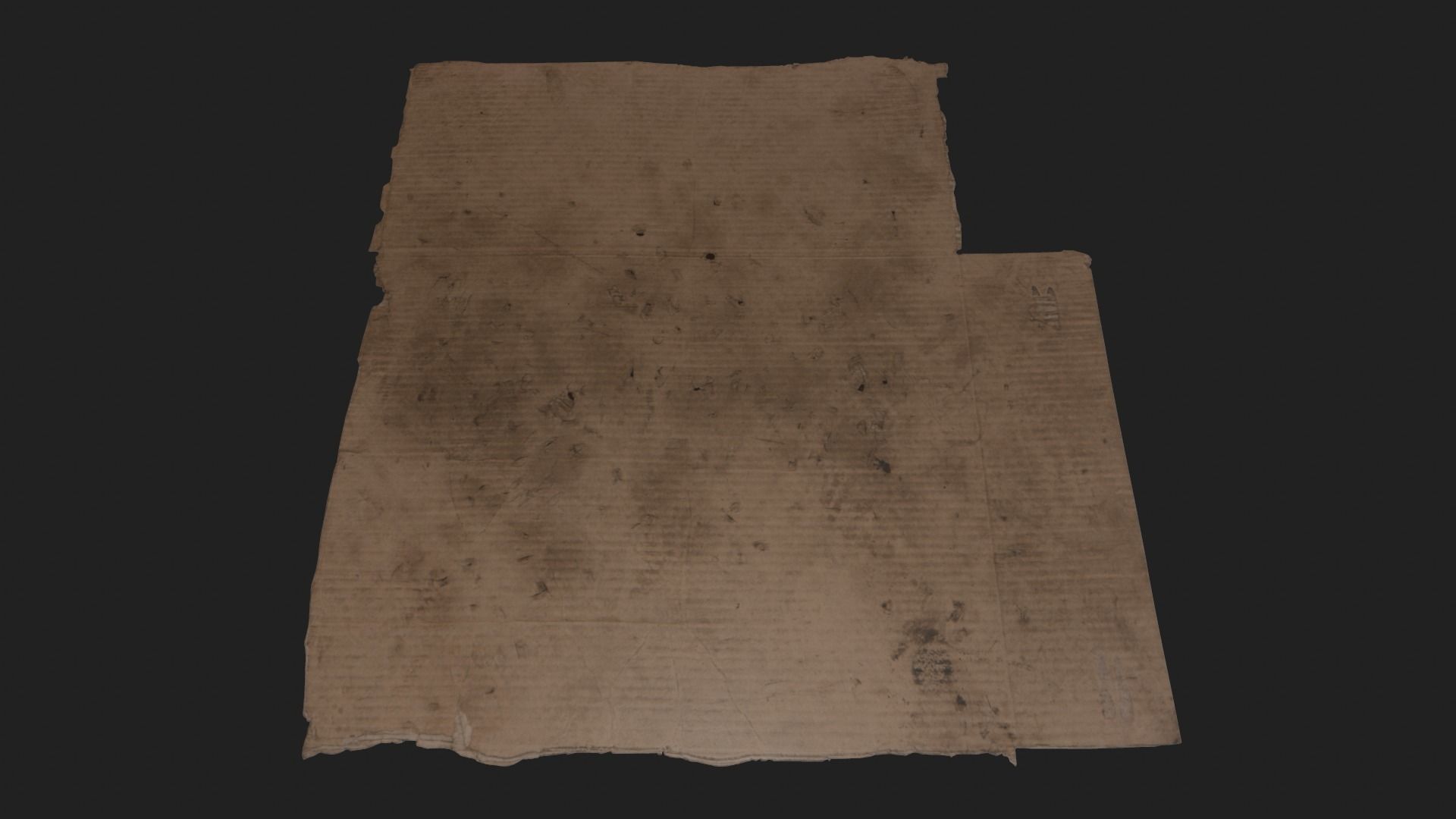 Old Book-Paper-Envelope-Cardboard-Photo - PBR Game Ready Low-poly 3D model_14