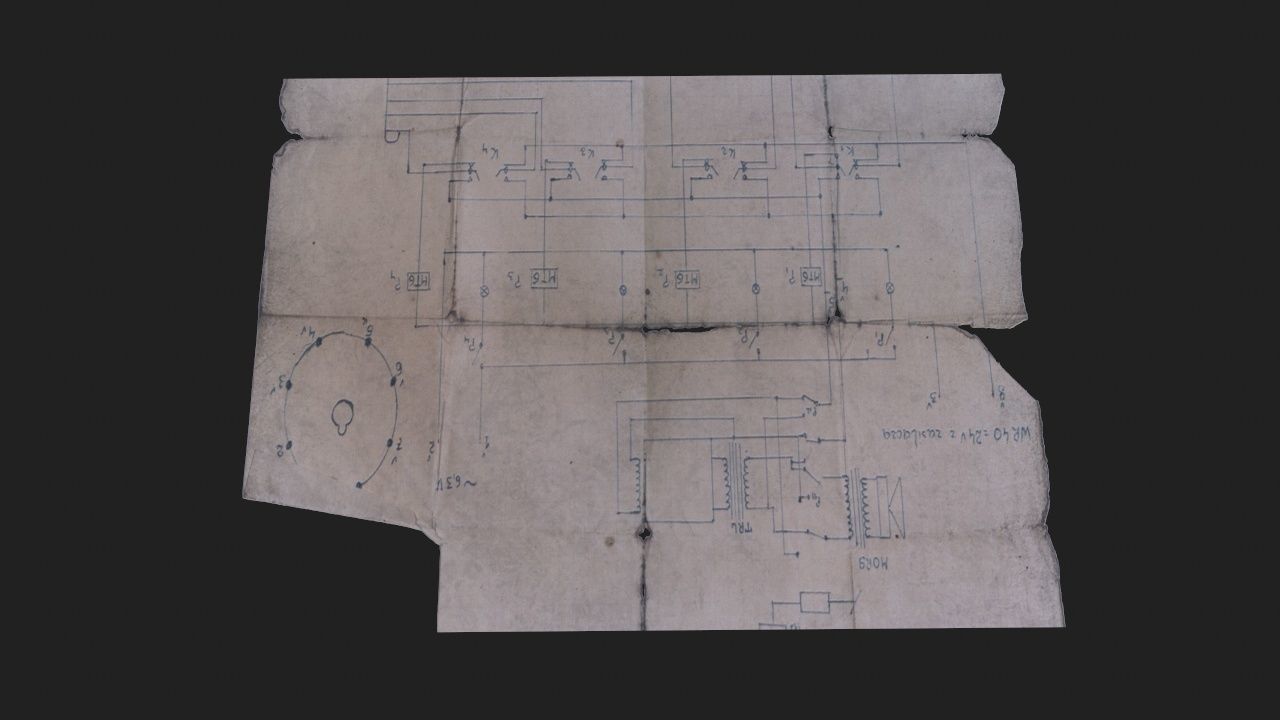 Old Book-Paper-Envelope-Cardboard-Photo - PBR Game Ready Low-poly 3D model_24