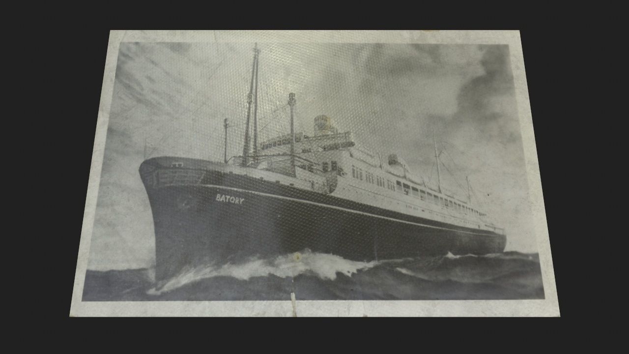 Old Book-Paper-Envelope-Cardboard-Photo - PBR Game Ready Low-poly 3D model_28