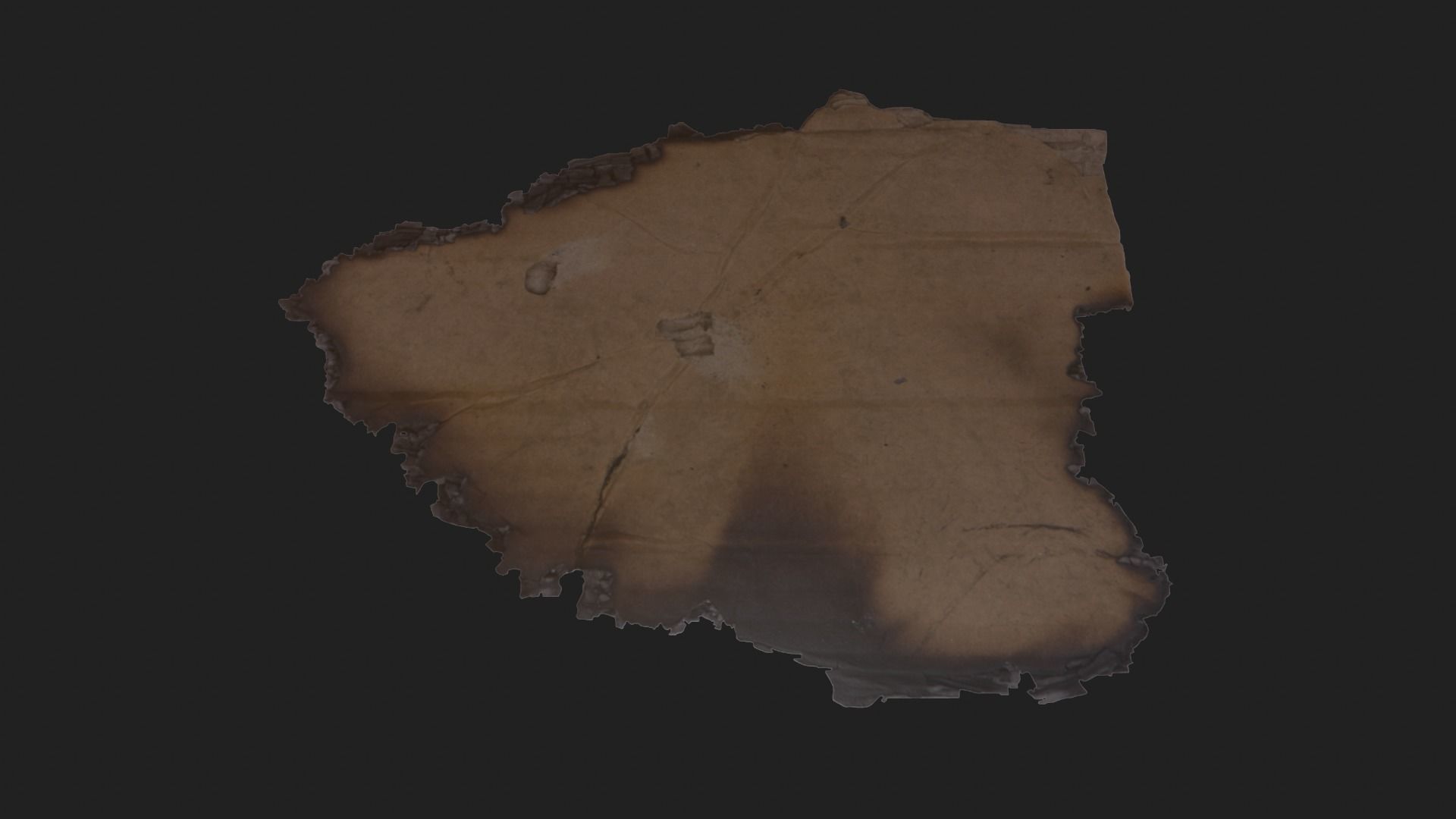 Old Book-Paper-Envelope-Cardboard-Photo - PBR Game Ready Low-poly 3D model_17