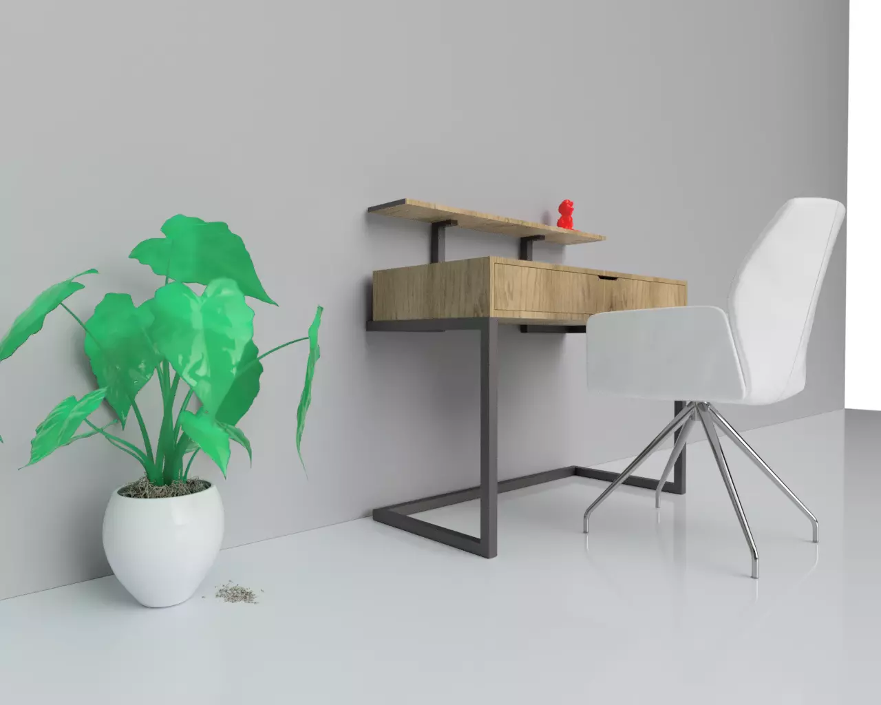 Study Table 3D model_0