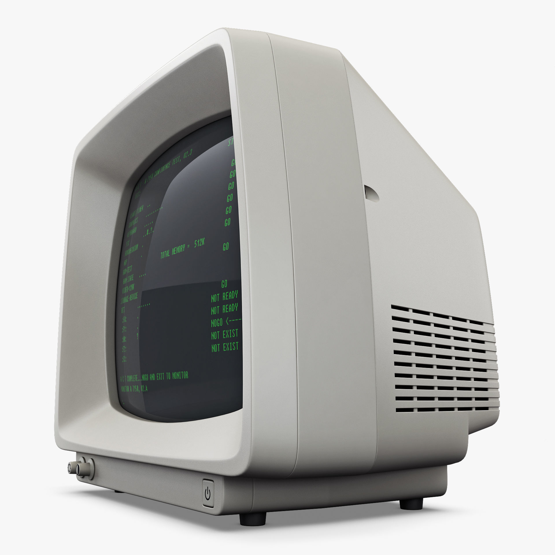 Monitor v 3 computer 3D model_4