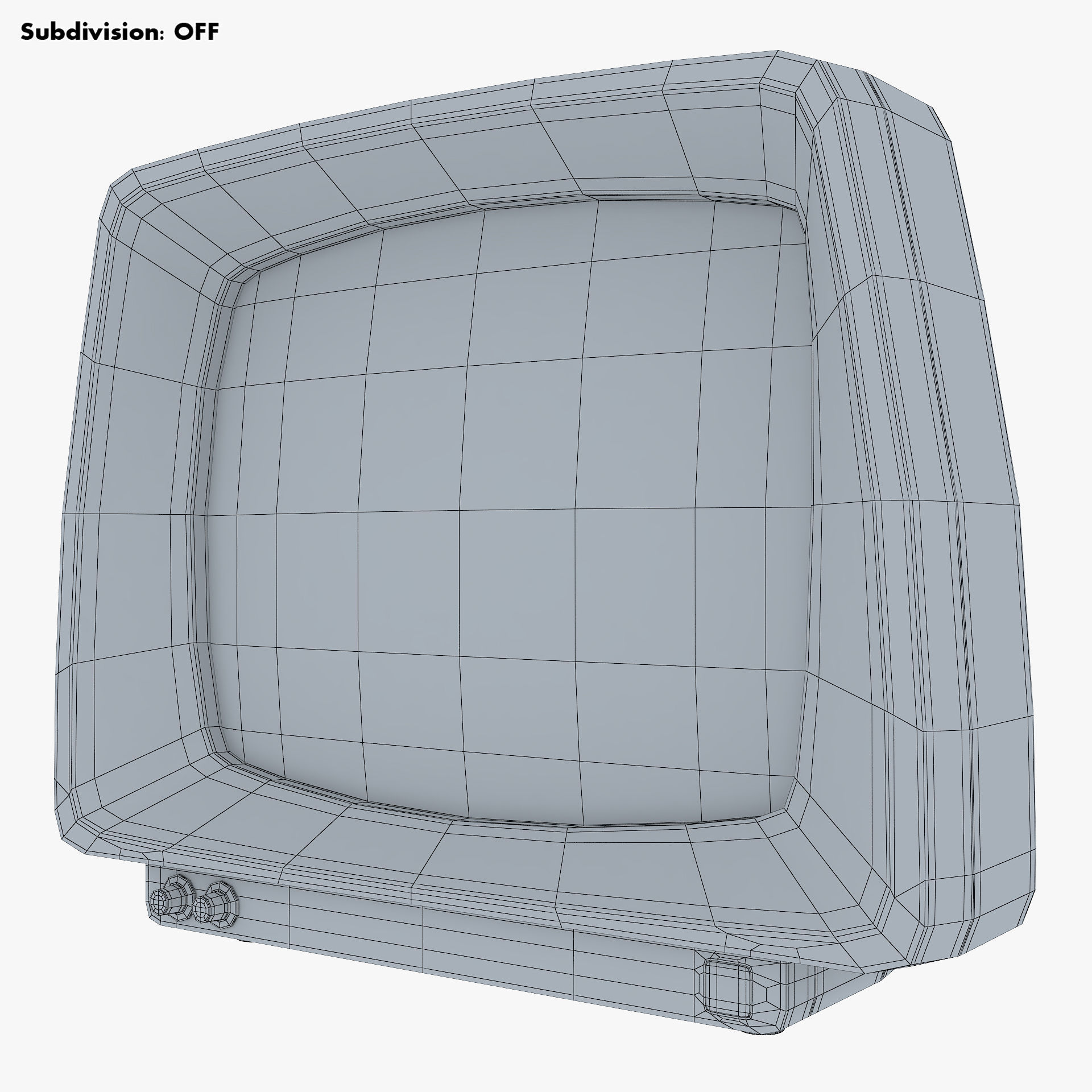 Monitor v 3 computer 3D model_10